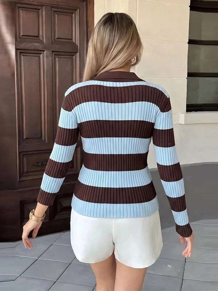 Maglione a righe Lara