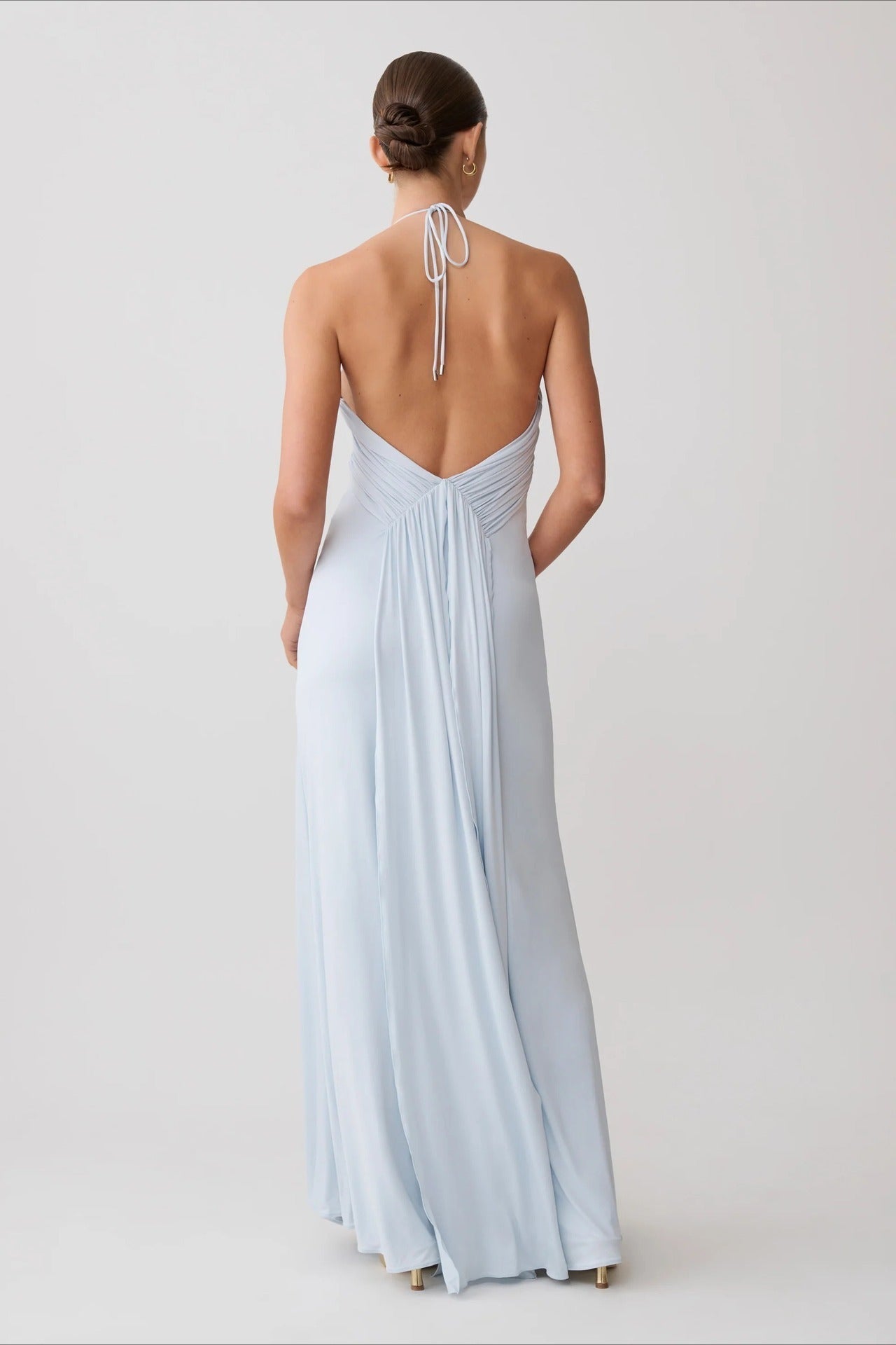 Effie Abito lungo sirena con halter