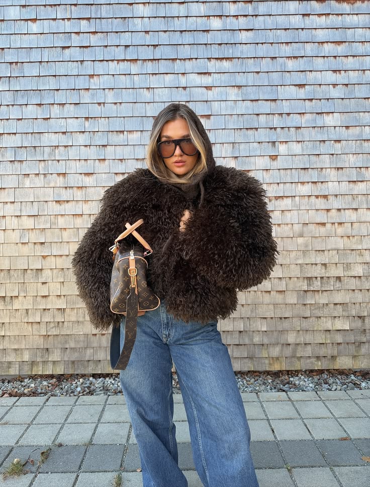 ZEYA Nadine Short Faux Fur Coat