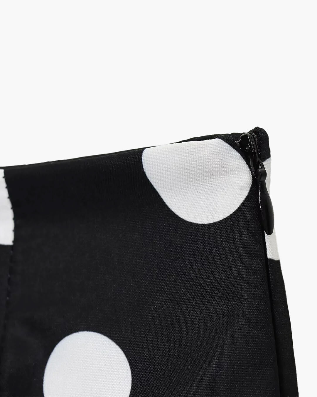 Shorts mini a vita alta Marjorie a pois