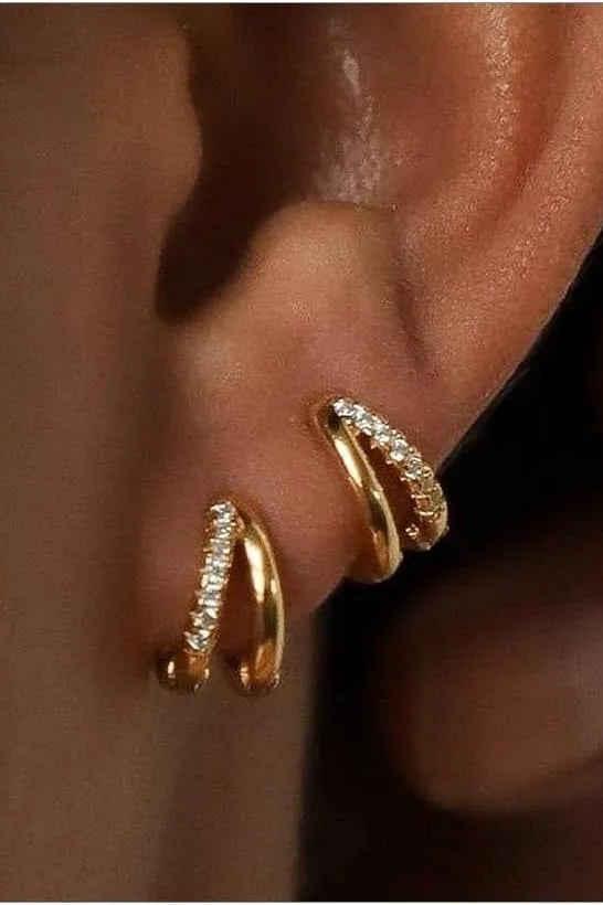 ZEYA - Adela Huggie Hoop Earrings