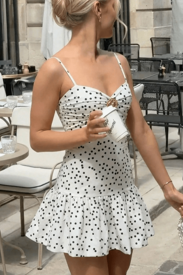 ZEYA - Amy Polka Dot Mini Dress
