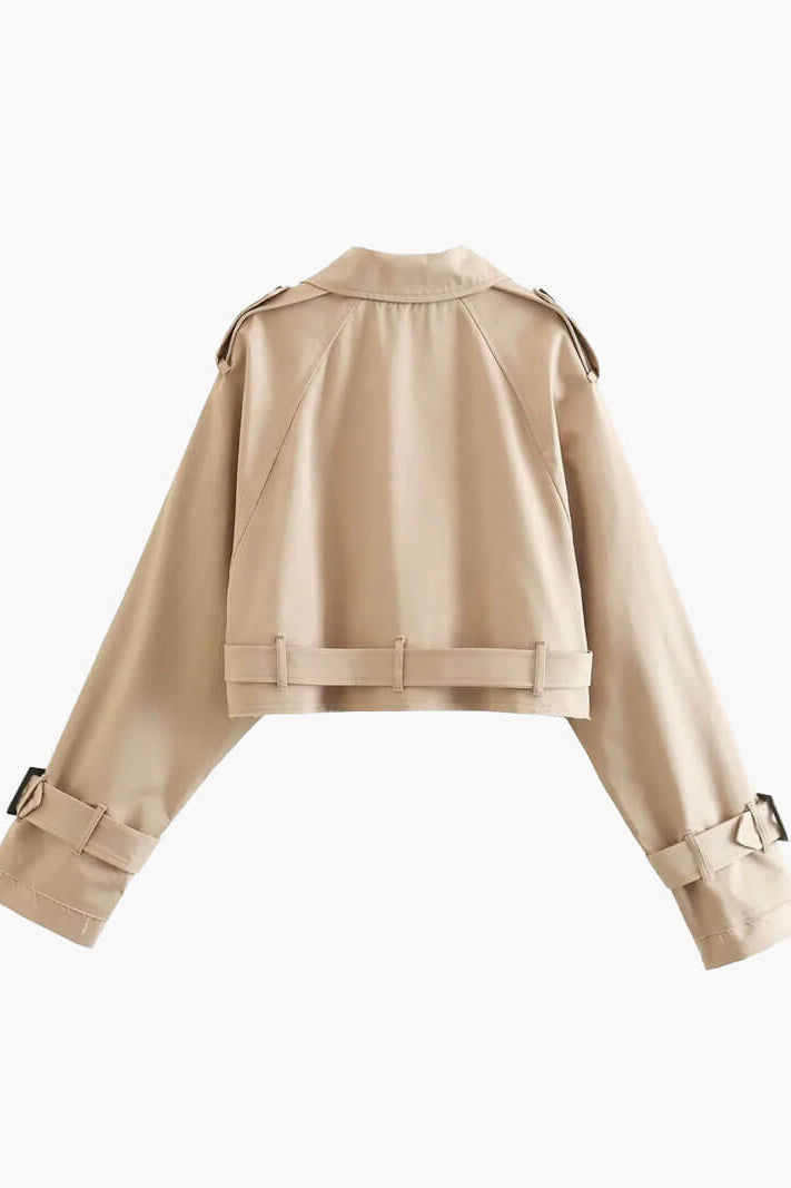 ZEYA - Aimee Cropped Trenchcoat