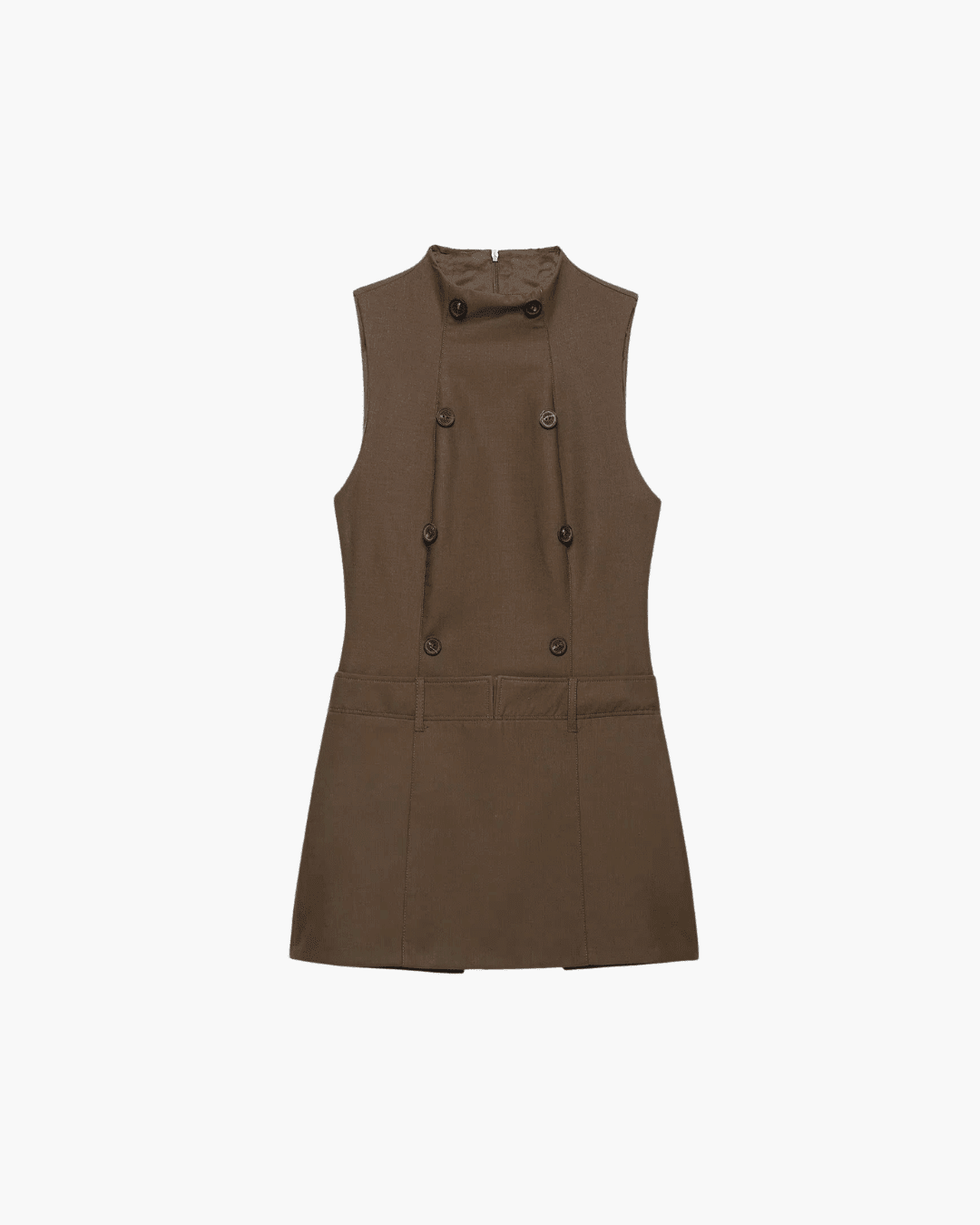 ZEYA - Alice High Neck Sleeveless Mini Dress