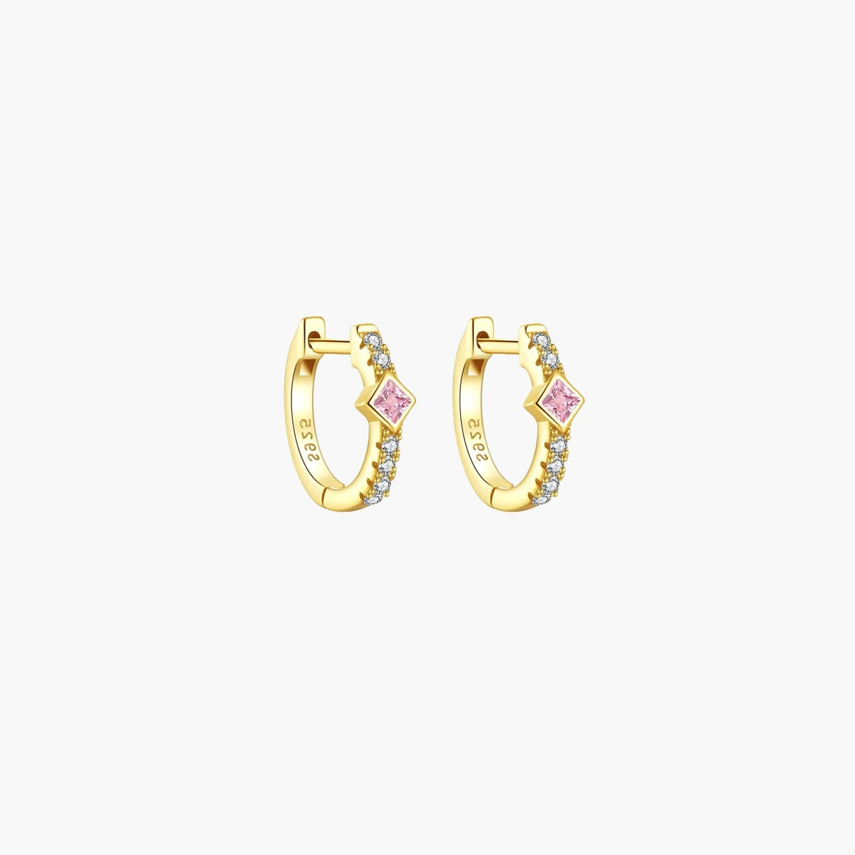 ZEYA - Amber Hoop Earrings
