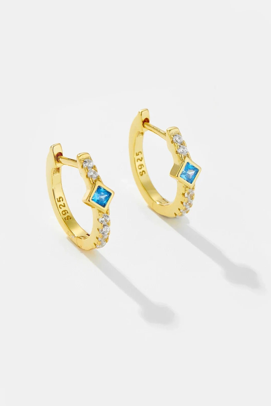 ZEYA - Amber Hoop Earrings