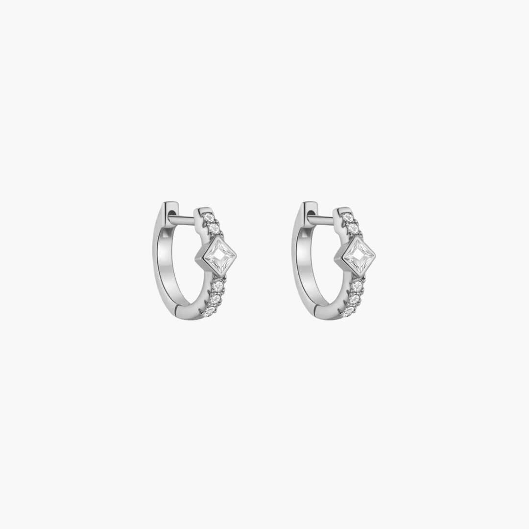 ZEYA - Amber Hoop Earrings