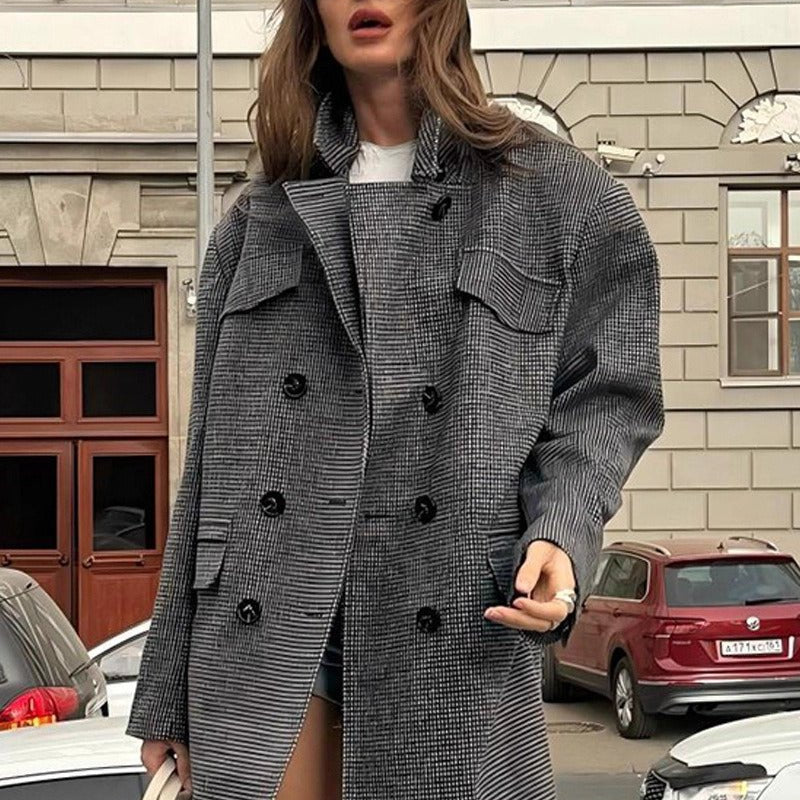 ZEYA - Amy Structured Tweed Coat