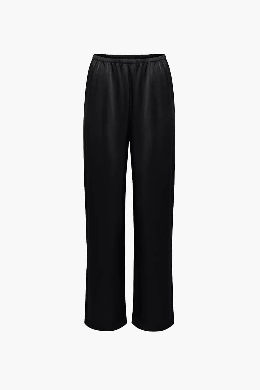 ZEYA - Angelita Satin Wide Leg Trousers