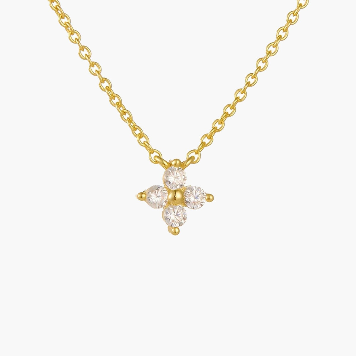 ZEYA - Anna Four Petal Necklace