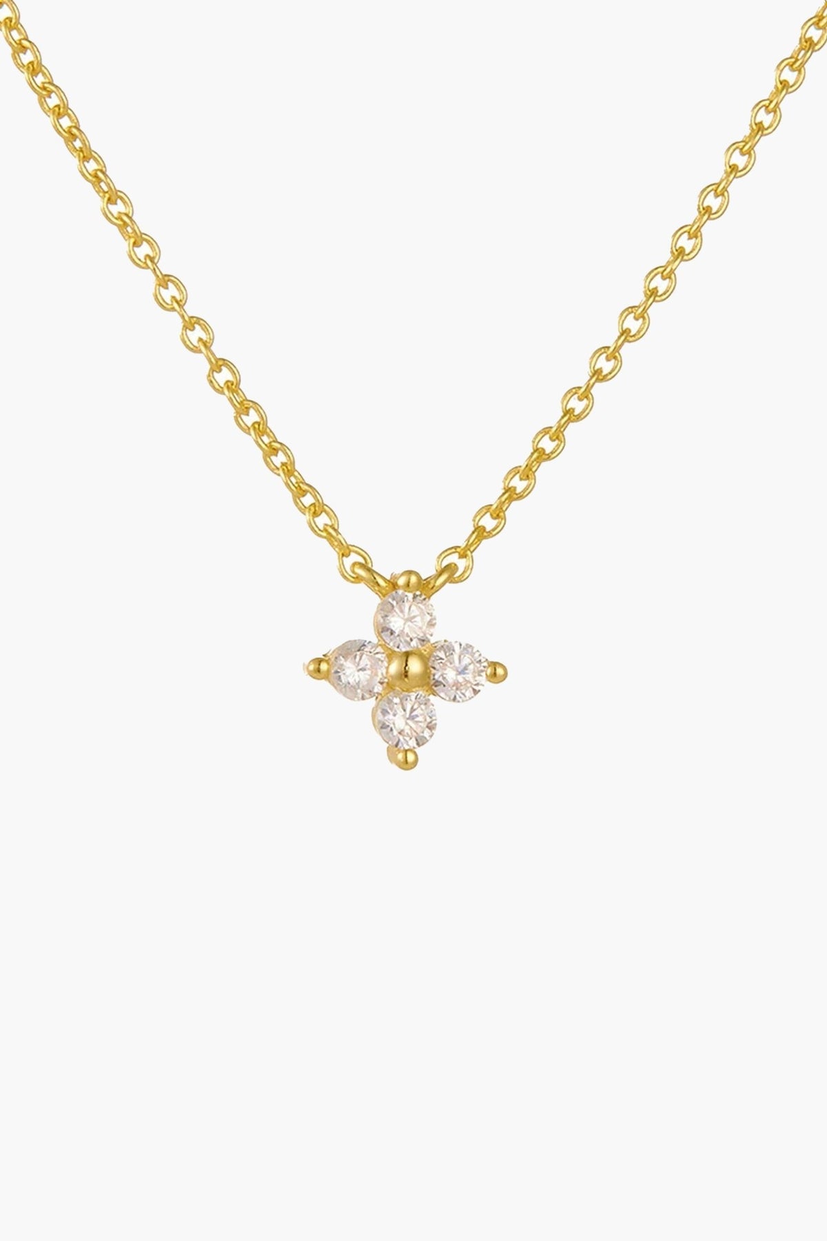 ZEYA - Anna Four Petal Necklace