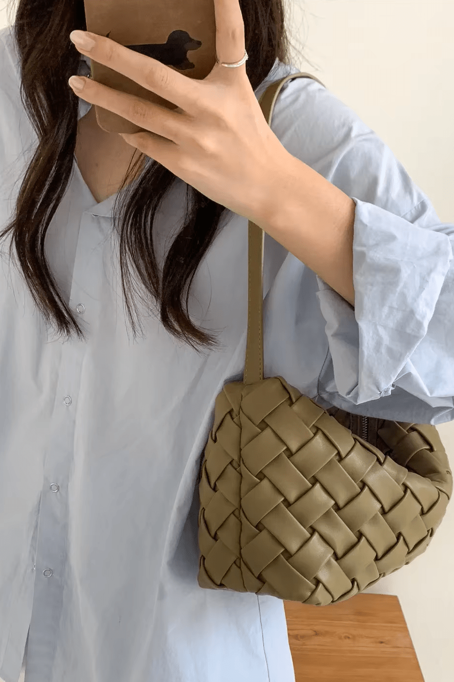 ZEYA - Annie Minimalist Hobo Shoulder Bag