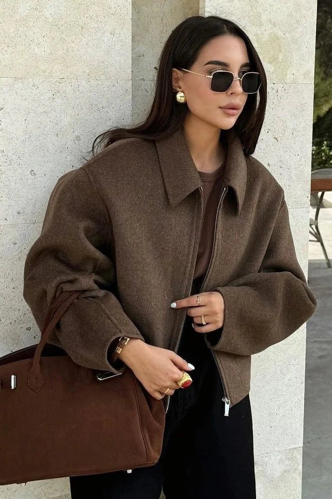 ZEYA - Bailey Brown Vintage Jacket