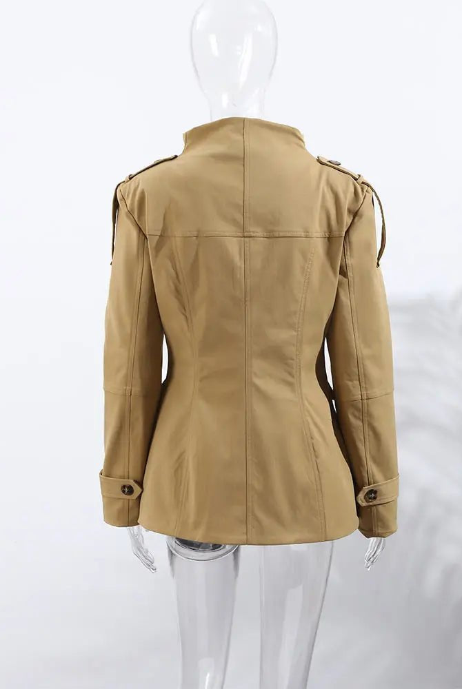 ZEYA - Belinda Slim Fit Trench Coat