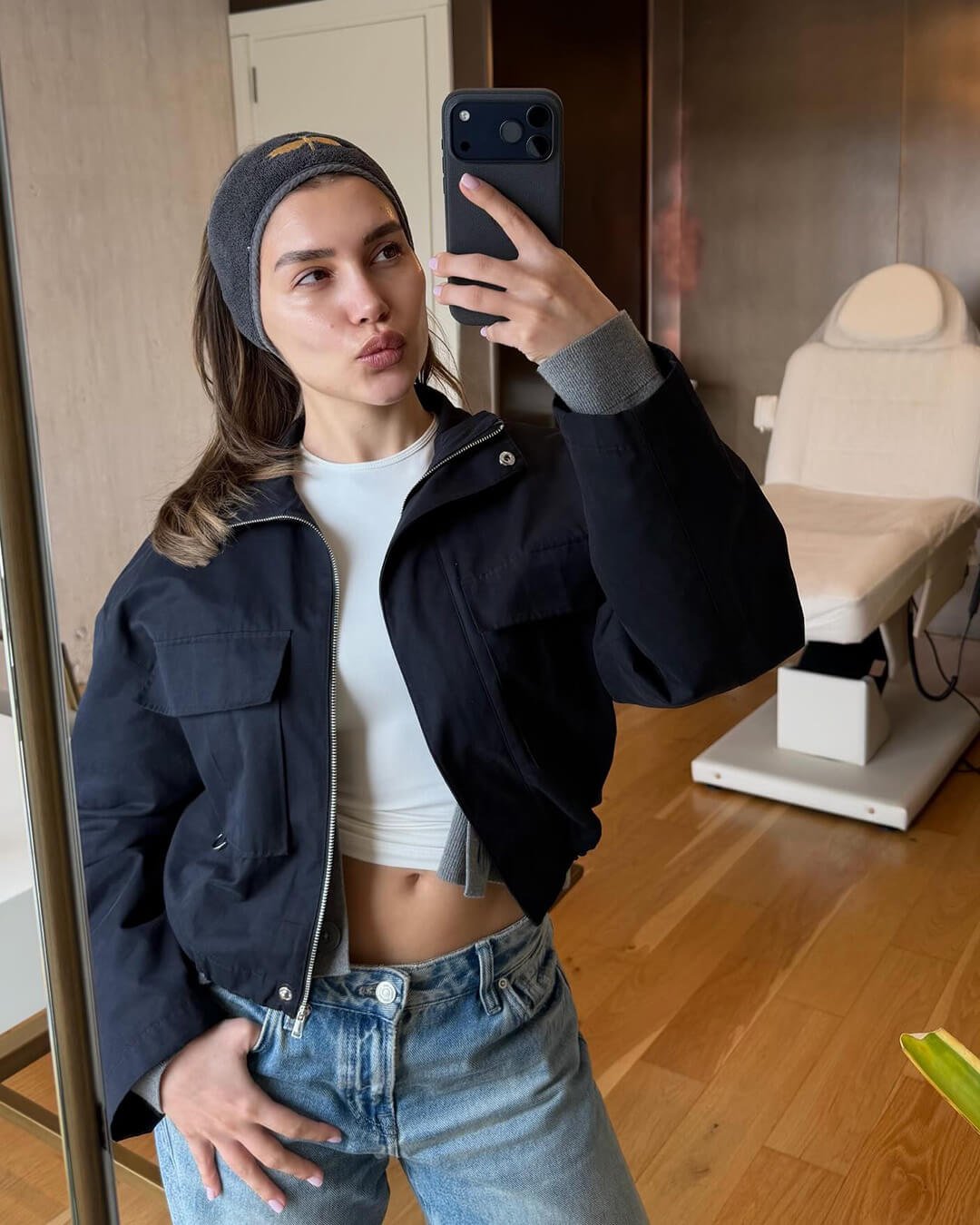 ZEYA - Bennett Slouchy Cropped Jacket