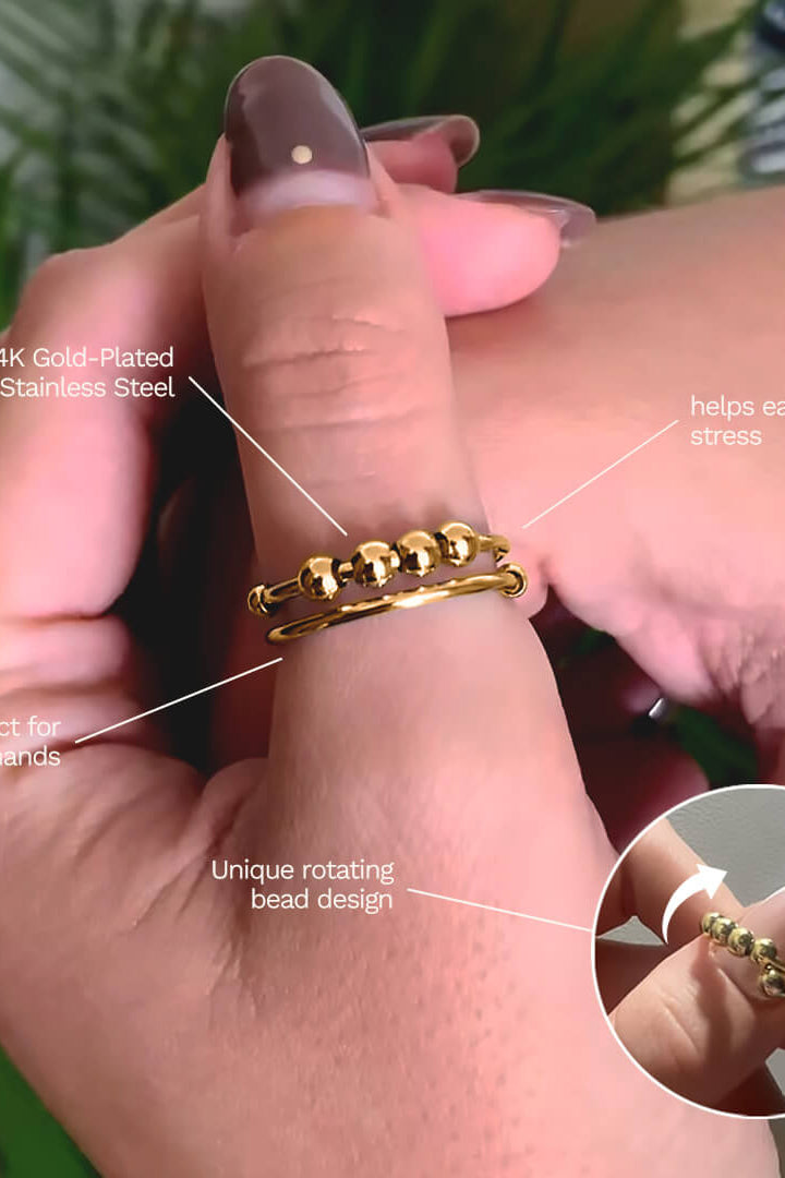 ZEYA - Blair Anxiety Spinner Ring