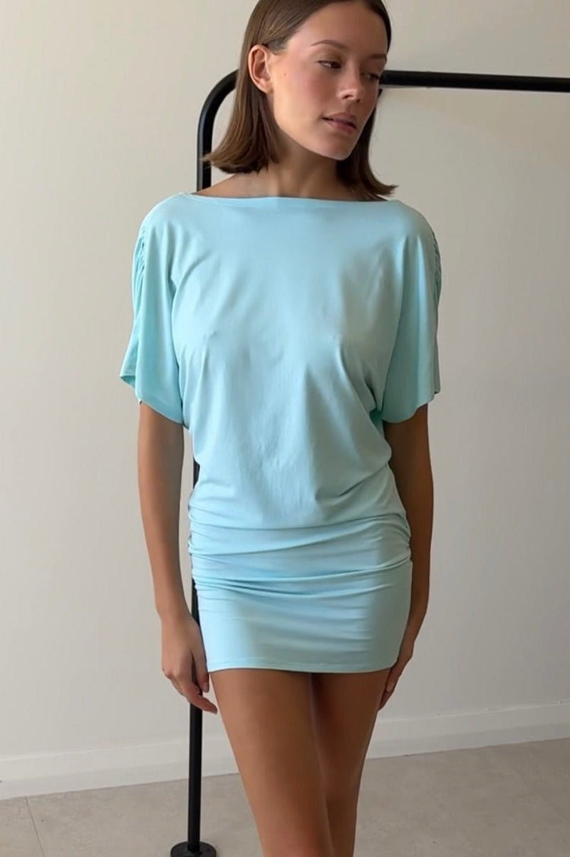 ZEYA - Brena Ruched Mini Dress