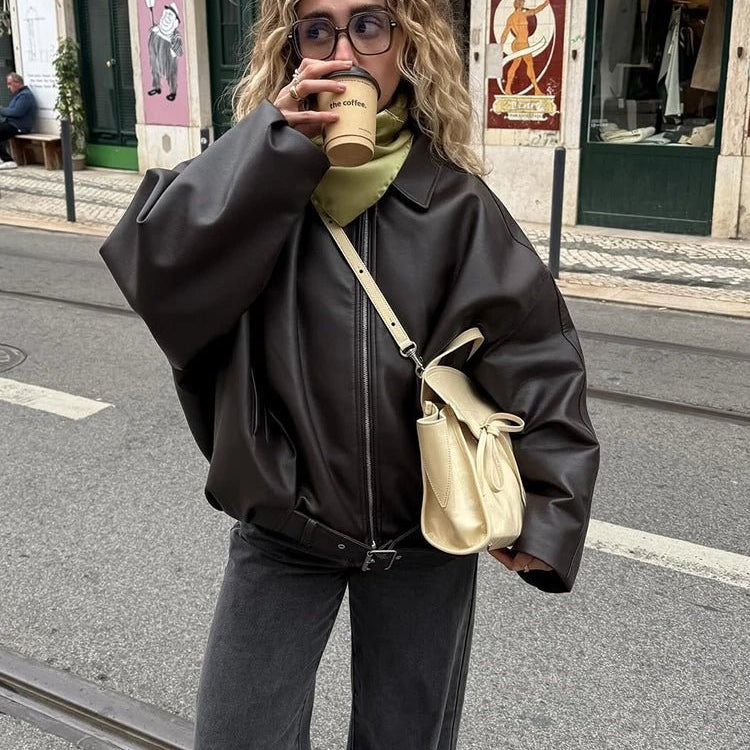 ZEYA - Brenda Vegan Leather Jacket
