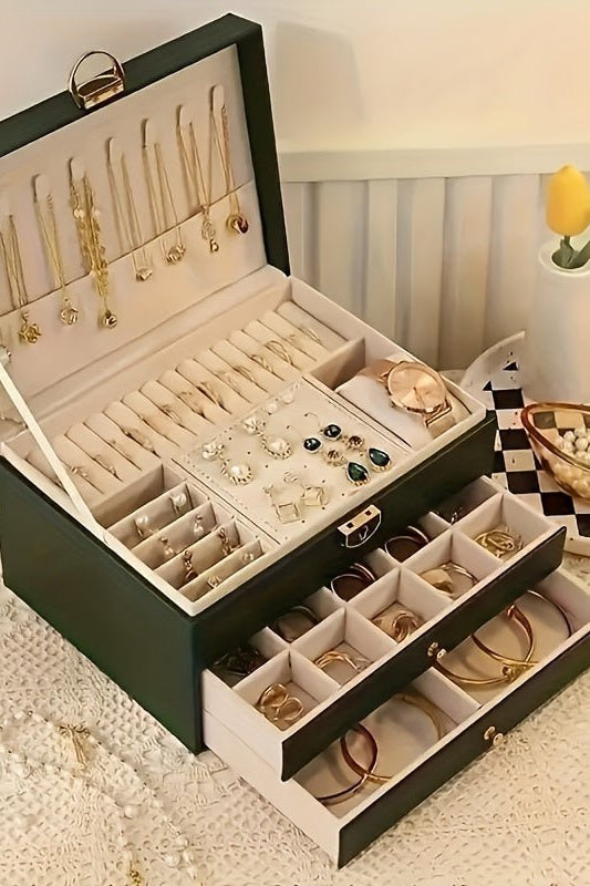 ZEYA - Calista Vegan Leather Jewelry Organizer