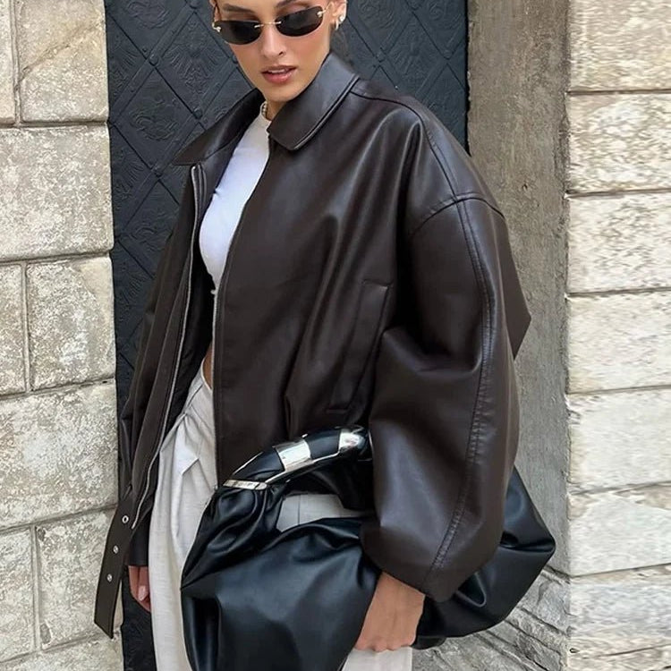 ZEYA - Carlyn Vegan Leather Jacket