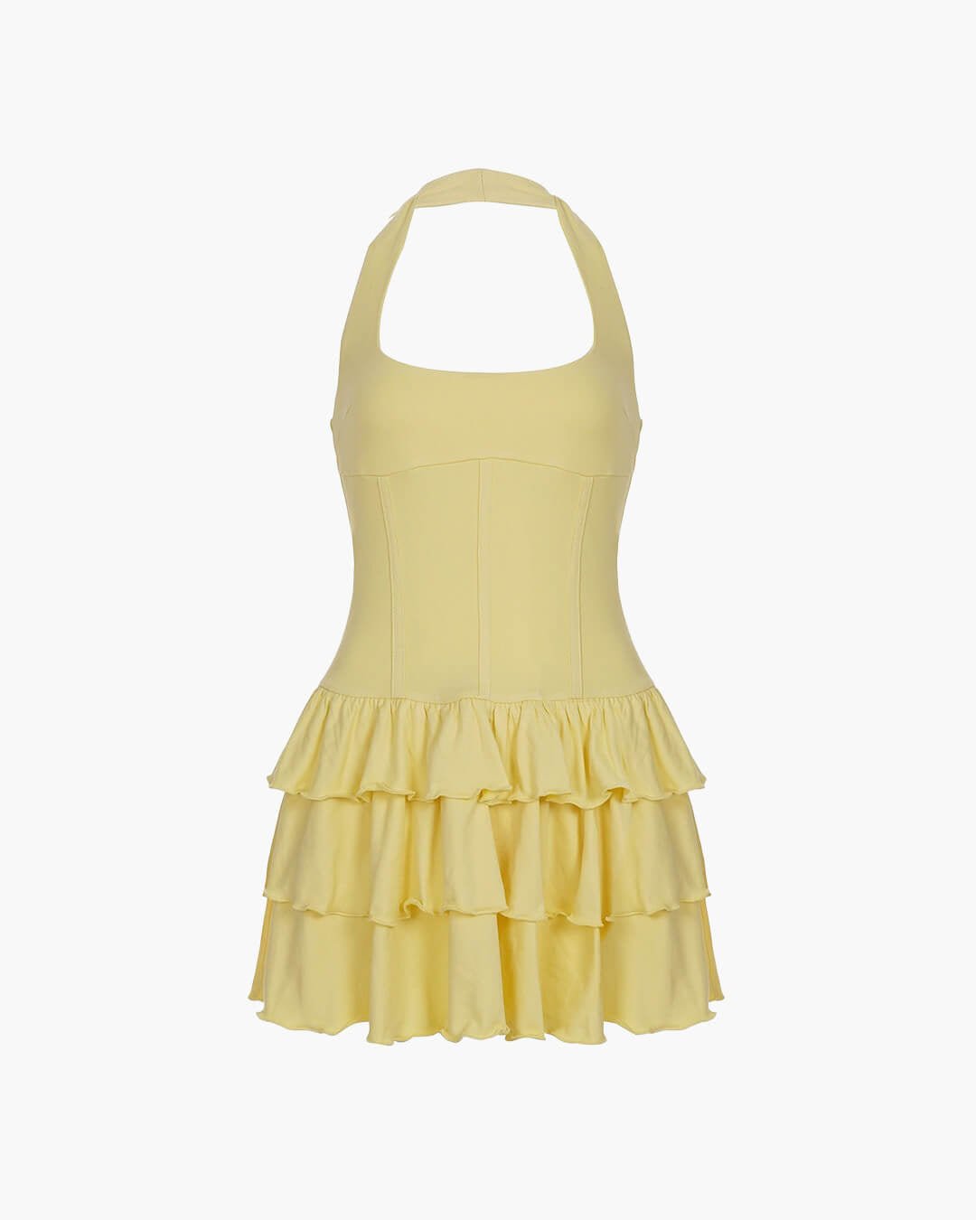 ZEYA - Celeste Square - Neck A - Line Dress