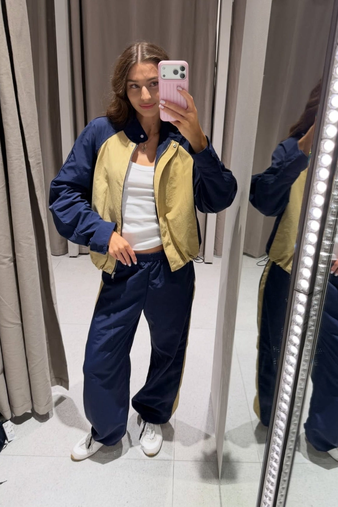 ZEYA - Claudia Patchwork Nylon Tracksuit