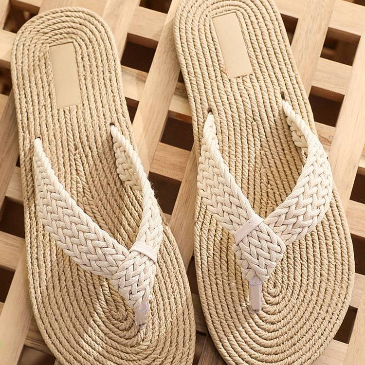 ZEYA - Coral Beach Flat Slippers