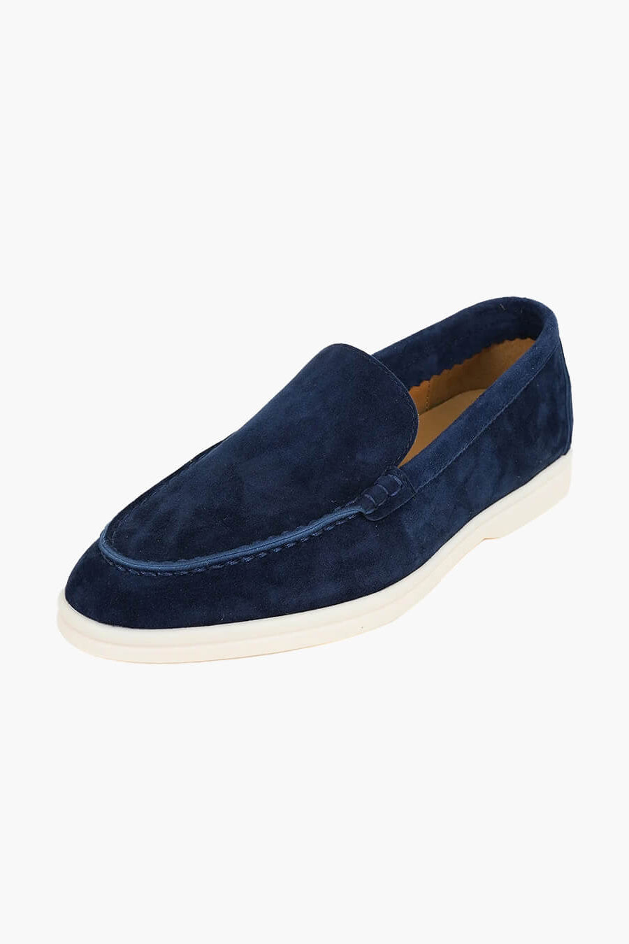 ZEYA - Elvira Suede Flat Moccasin Loafers