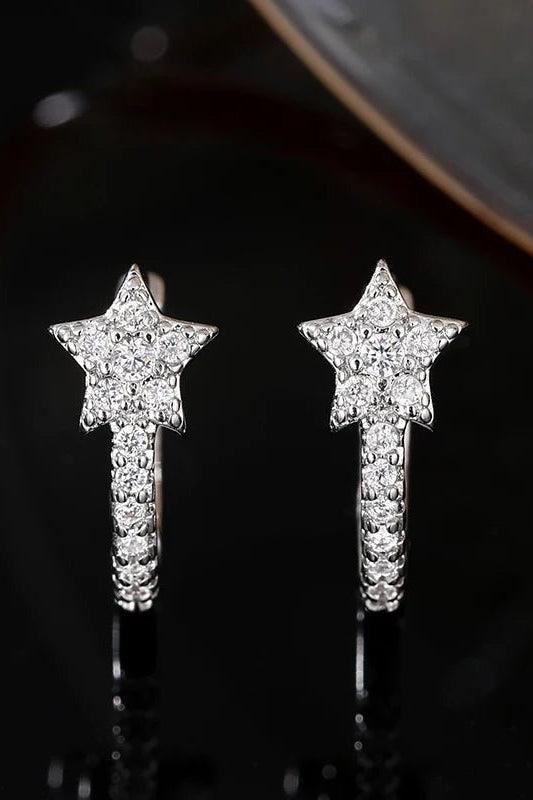 ZEYA - Elyse Star Hoop Earrings