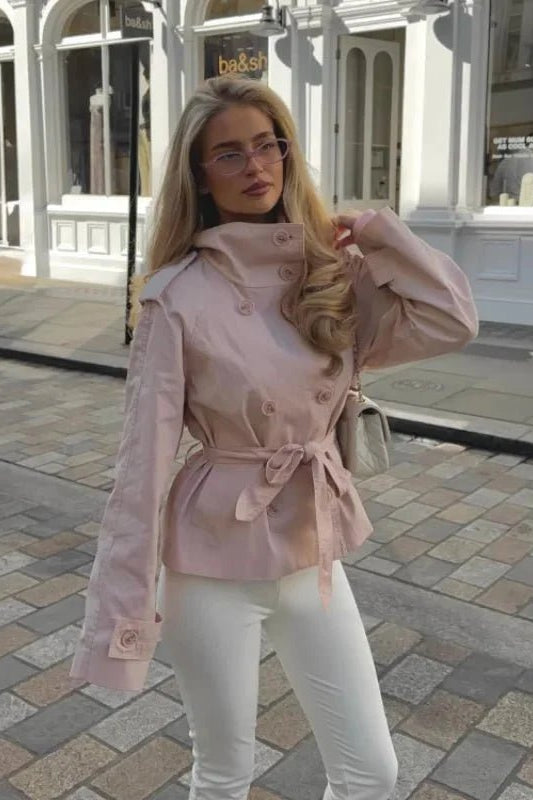 ZEYA - Emily Belted Trench Jacket