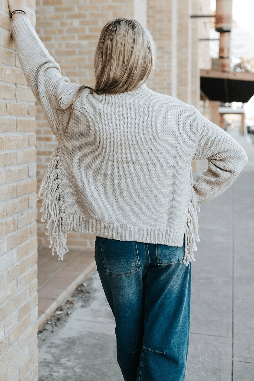ZEYA - Eva Tassel Knit Sweater