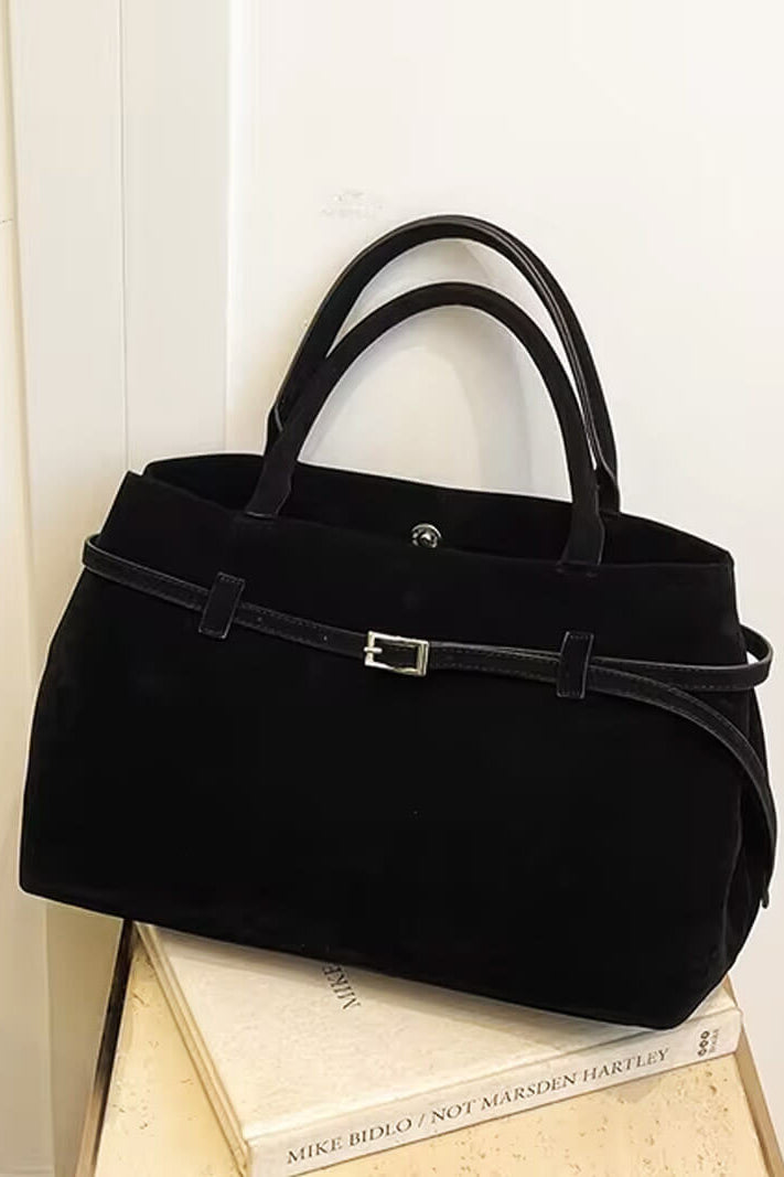 ZEYA - Fiona Suede Crossbody Bag