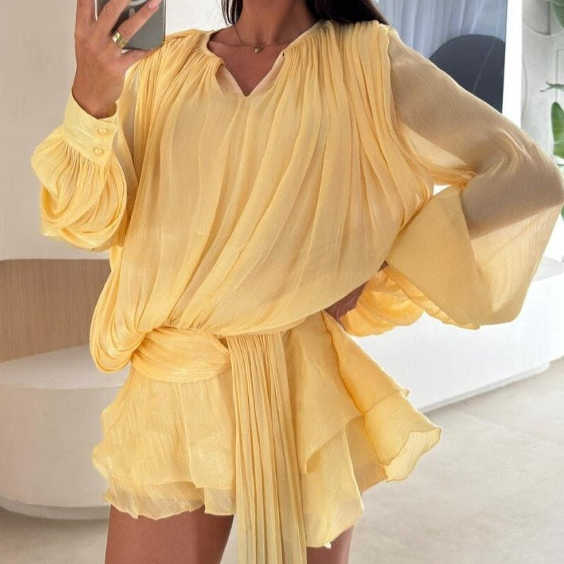 ZEYA - Gilliane Blouson Mini Dress