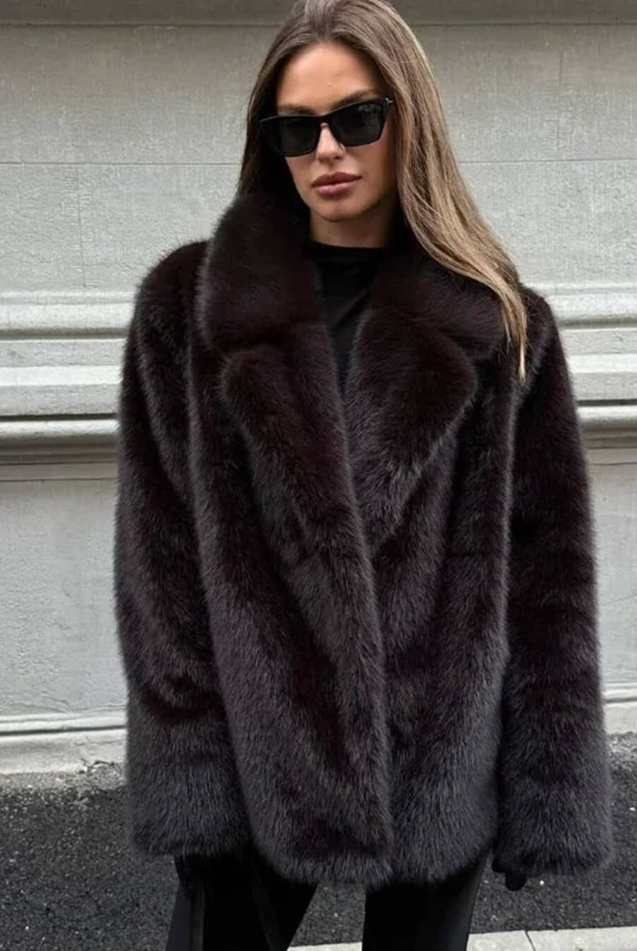 ZEYA - Greta Faux Fur Coat