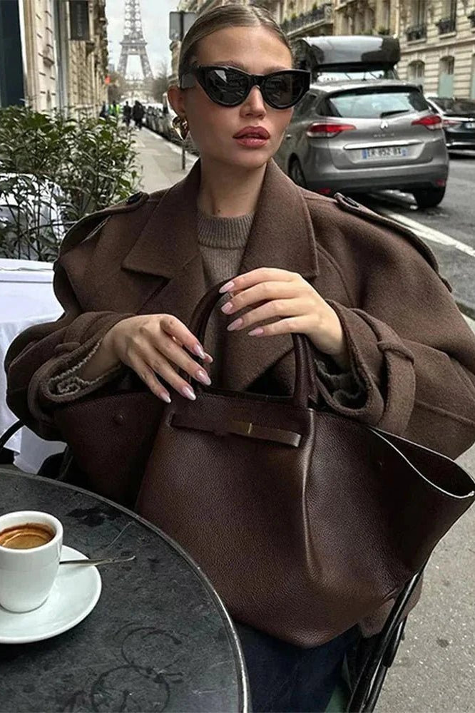 ZEYA - Hannah Lace Up Trench Coat