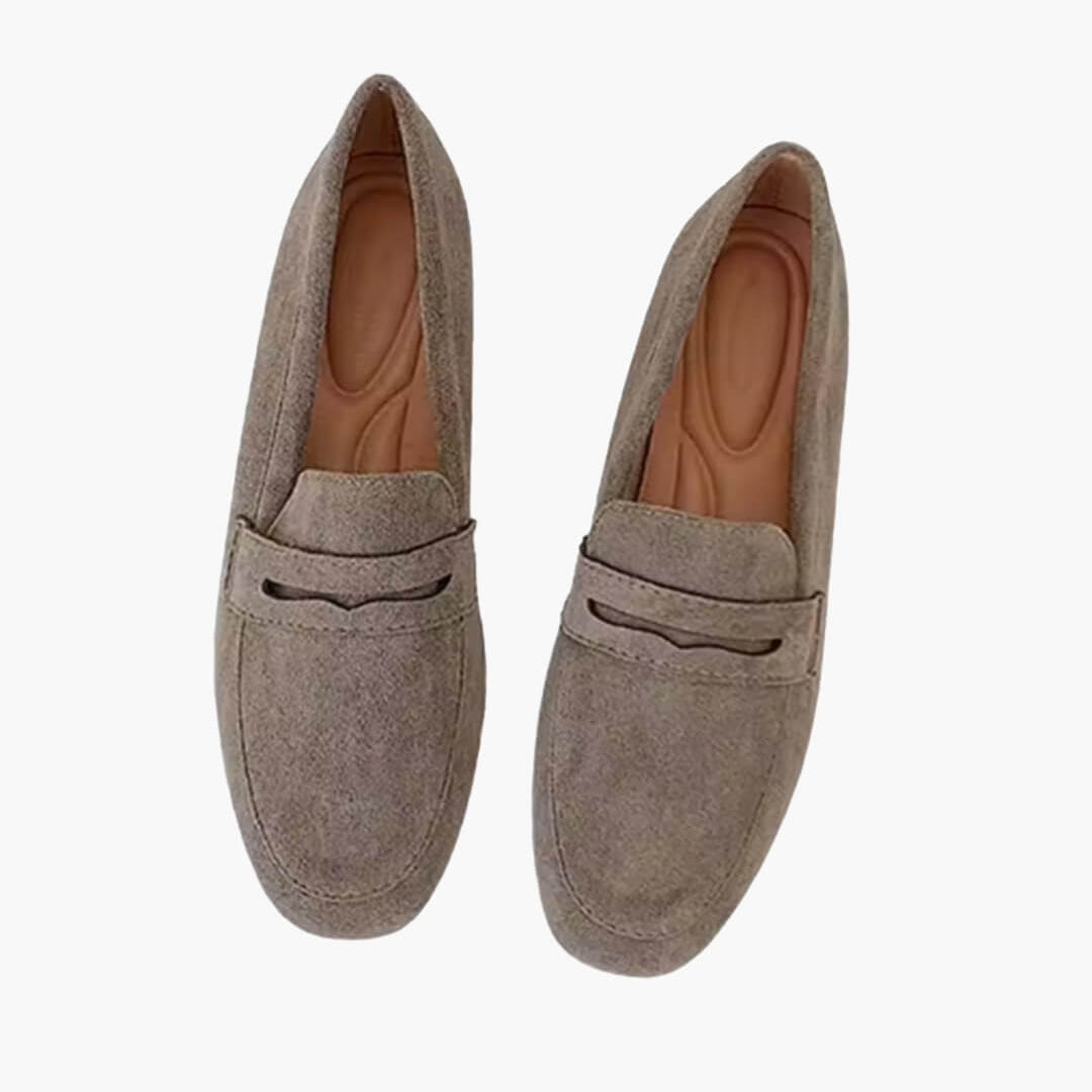ZEYA - Janna Suede Slip - On Loafers