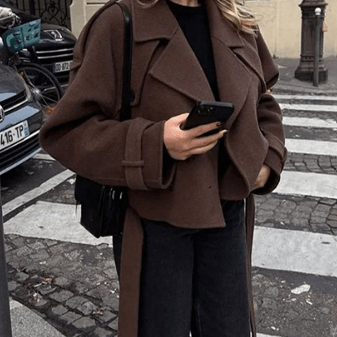 ZEYA - Julia High Collared Coat