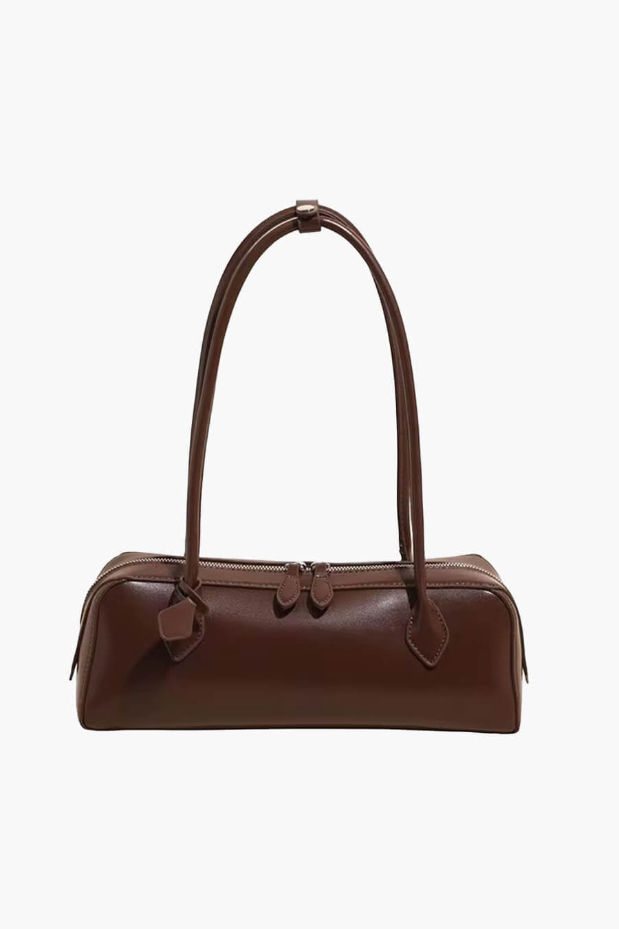 ZEYA - Julia Vintage Leather Baguette Bag