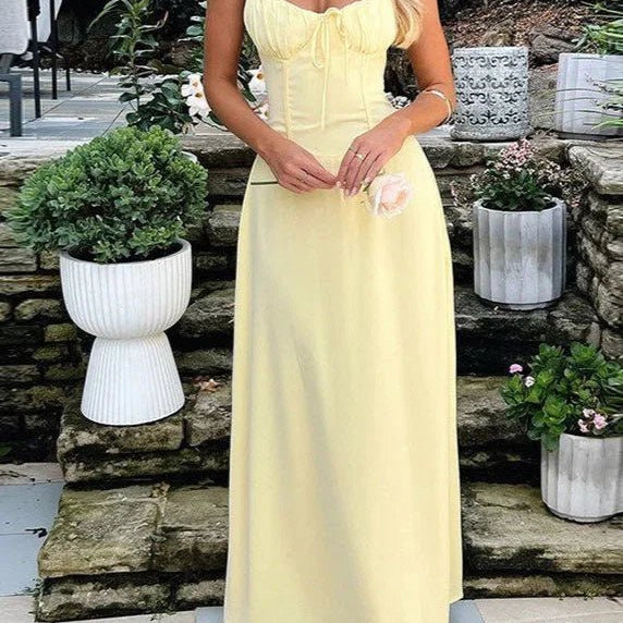 ZEYA - Kirra Corset Bodice Maxi Dress