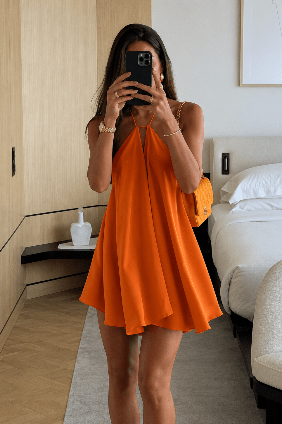 ZEYA - Krissi Halter Mini Dress