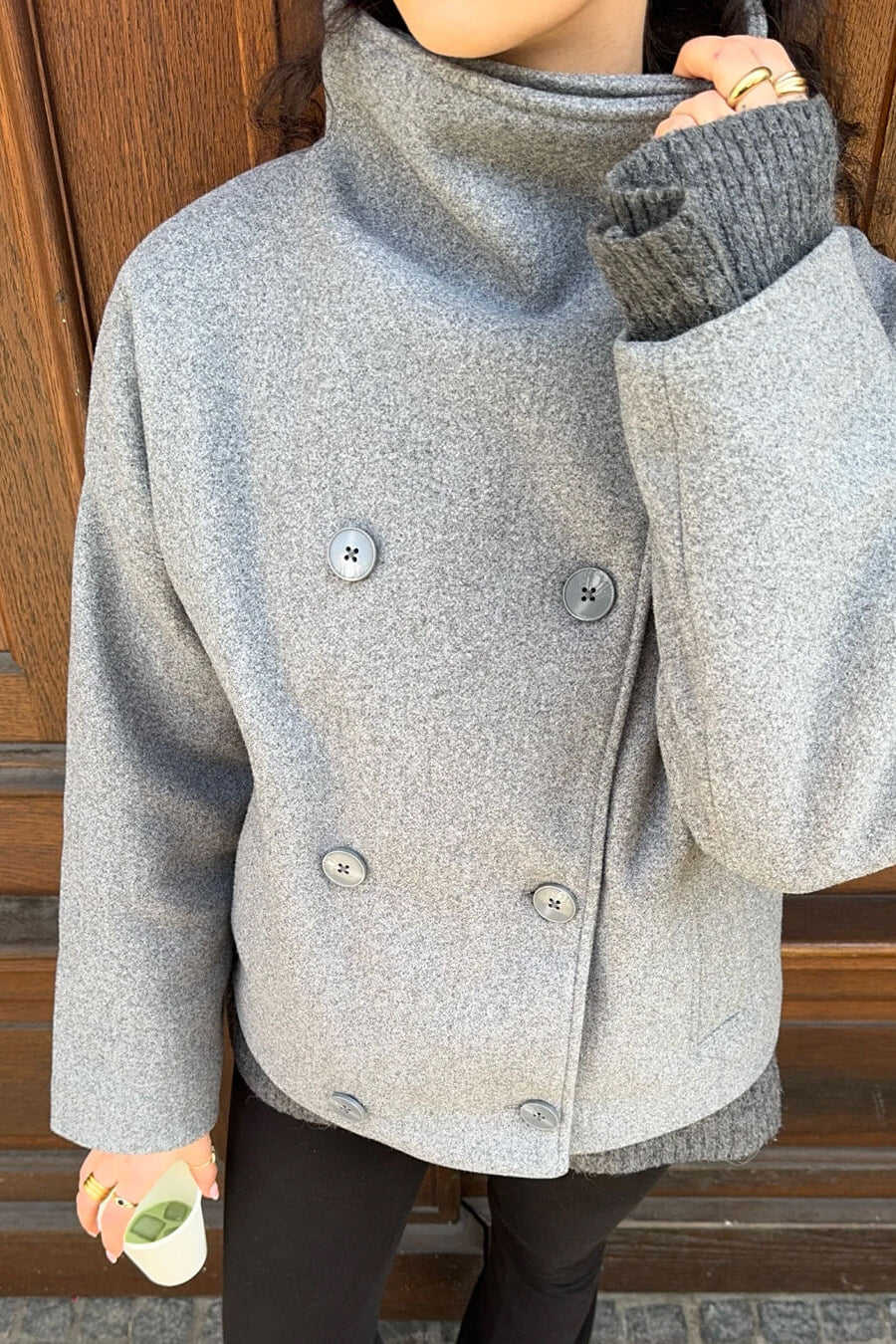 ZEYA - Lauren Jacket with Stand Collar