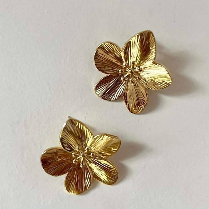 ZEYA - Lea flower Earrings