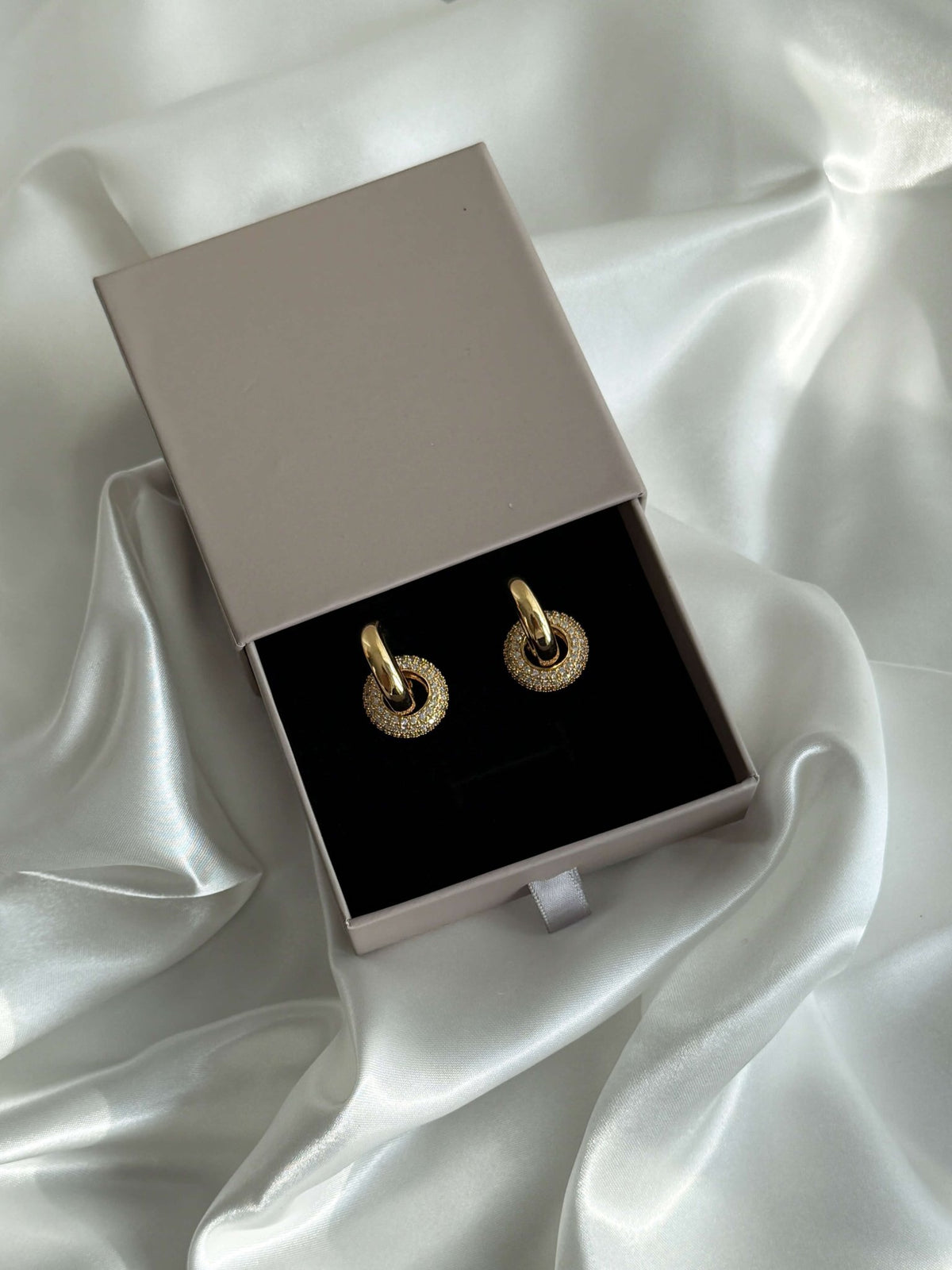 ZEYA - Lena Pavé Earrings
