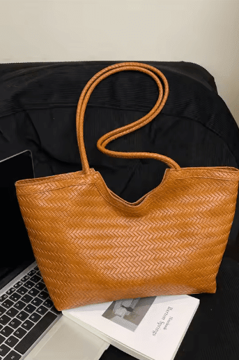 ZEYA - Lisa Textured Weave Handbag