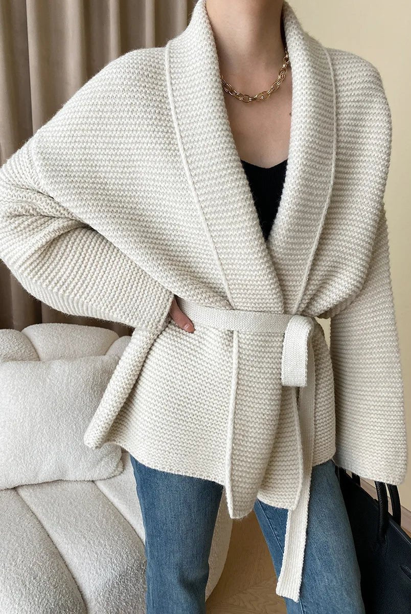 ZEYA - Madilyn Belted Knit Cardigan