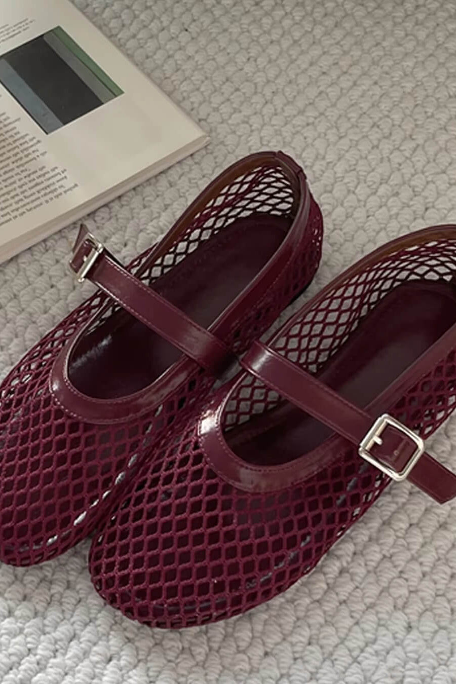 ZEYA - Margaret Mesh Ballet Flats