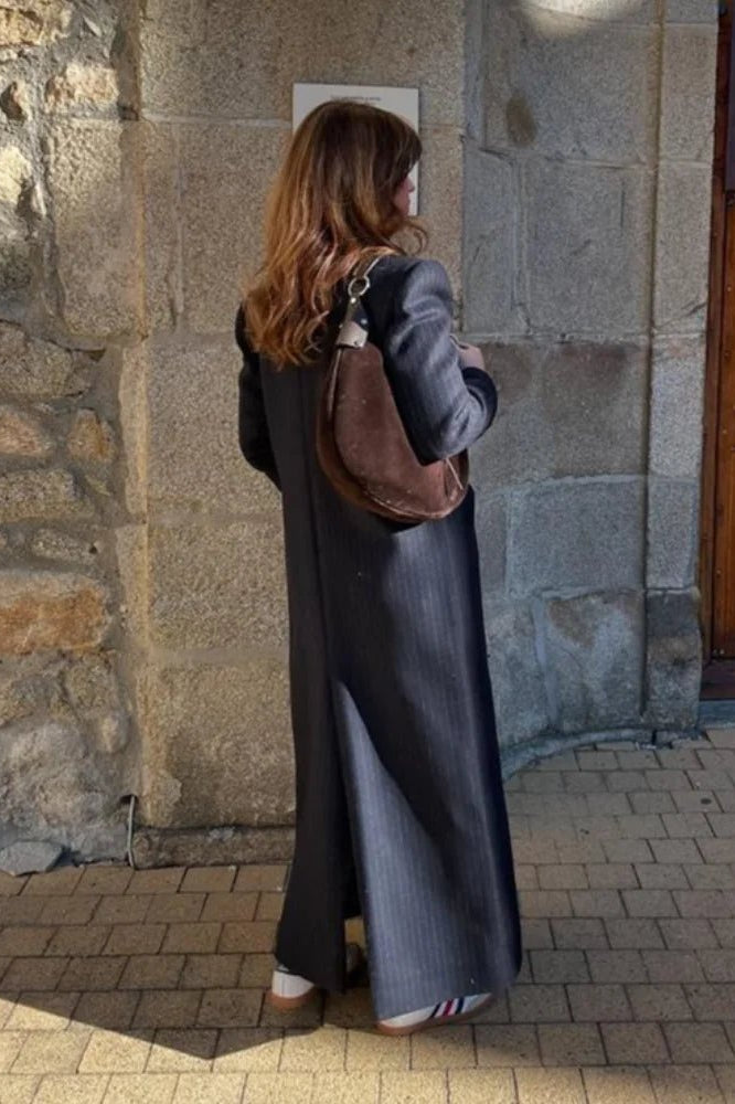 ZEYA - Mary Double Breasted Long Coat