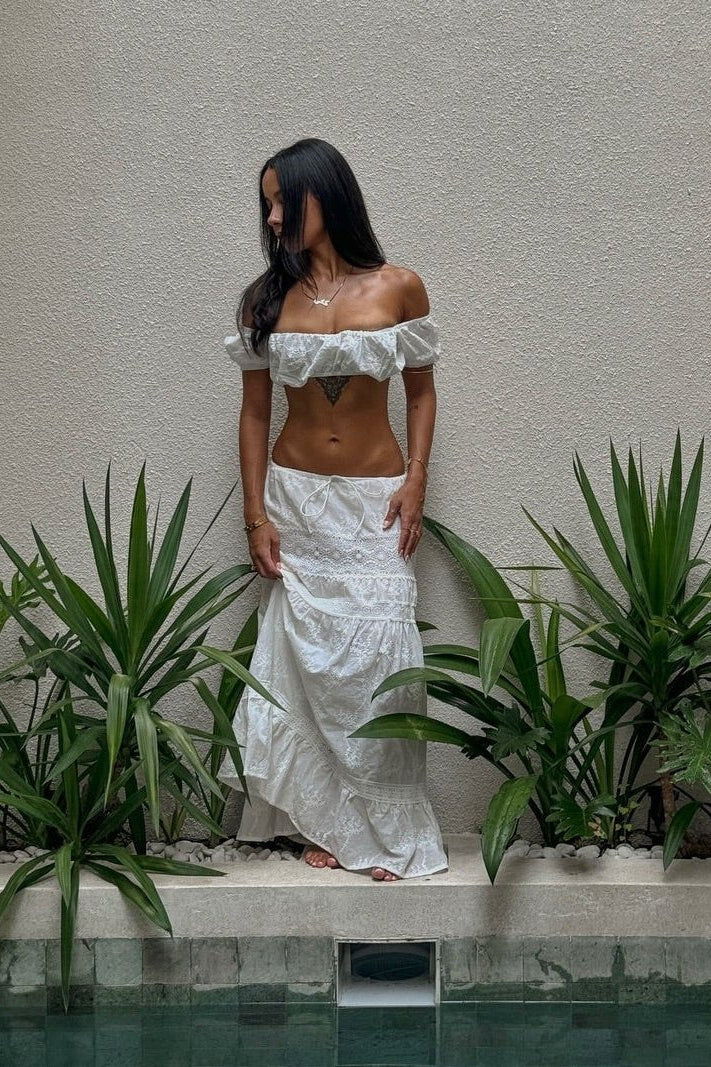 ZEYA - Melissa Bohemian Maxi Skirt Set