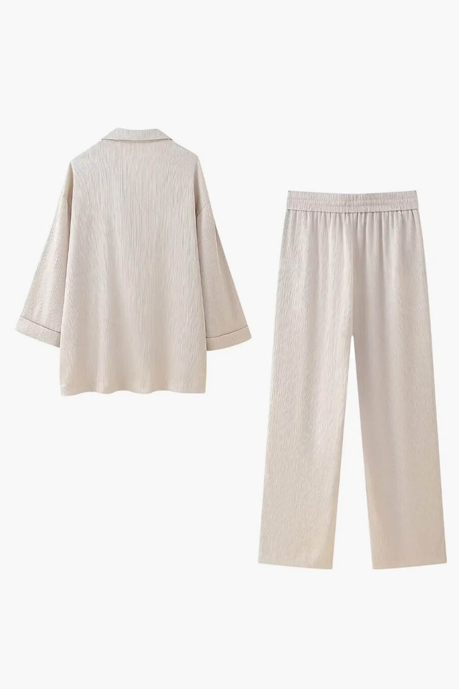 ZEYA - Monica Satin Set with Jacket & Pants