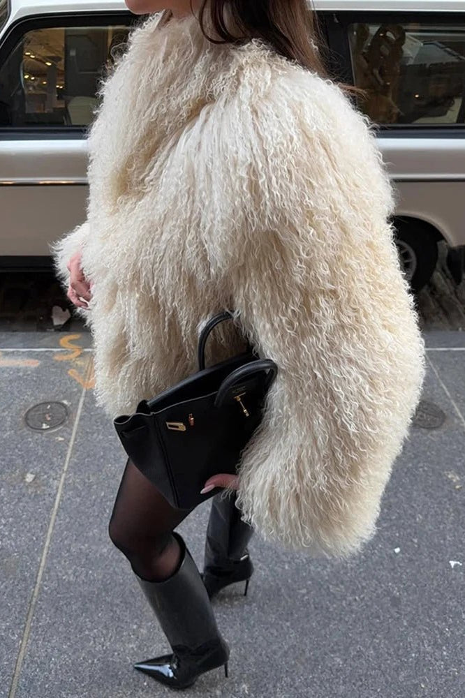 ZEYA - Nadine Short Faux Fur Coat